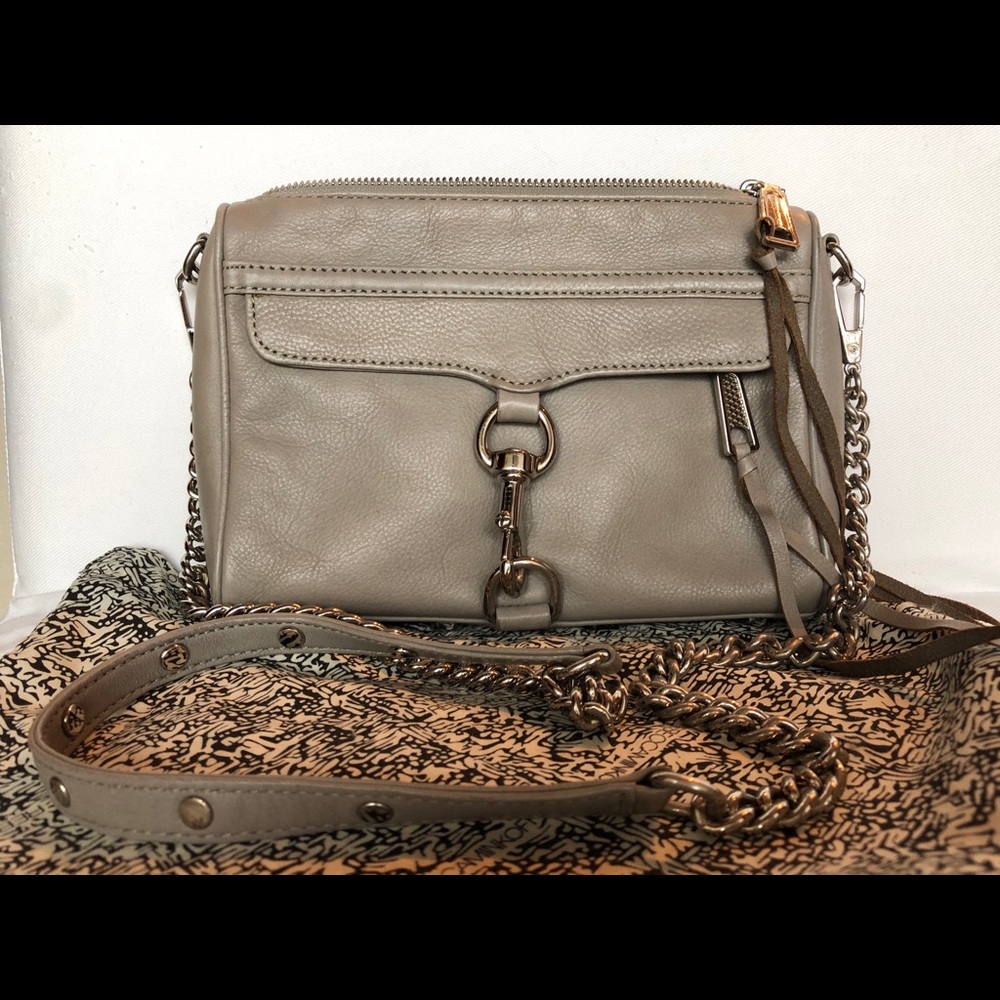 Rebecca Minkoff Mini Mac Soft Grey
